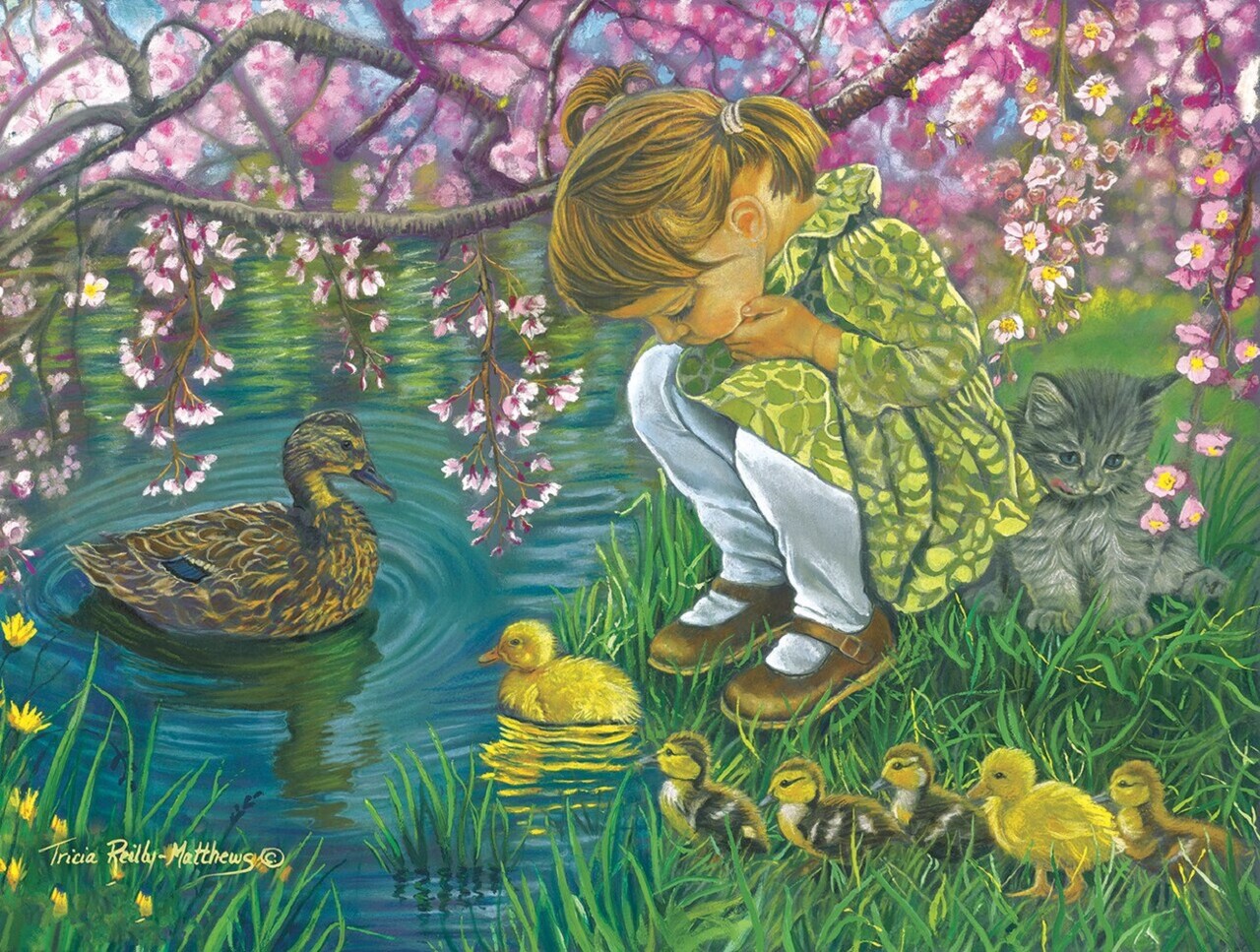 Sunsout A Mother's Love 500 pc Mothers Day Jigsaw Puzzle 35972